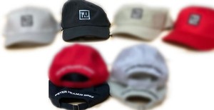 PF Logo Sueded Baseball Cap